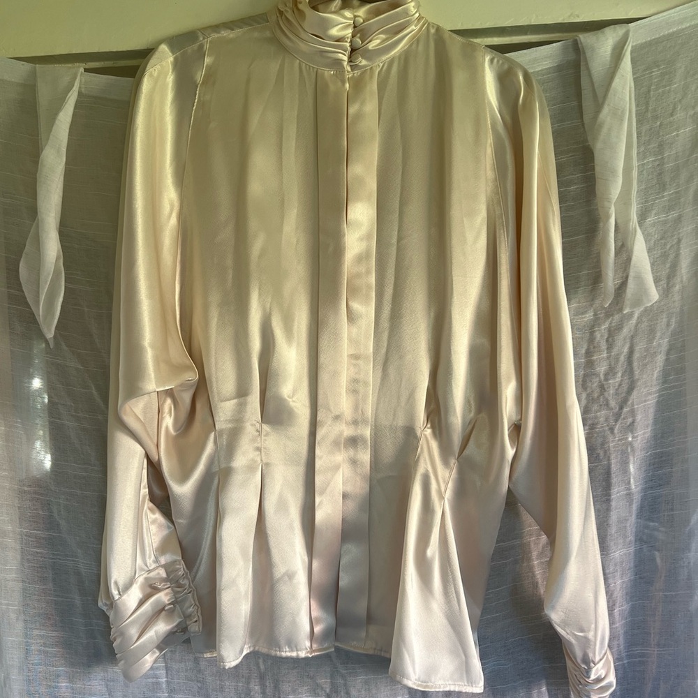 Vintage silk blouse